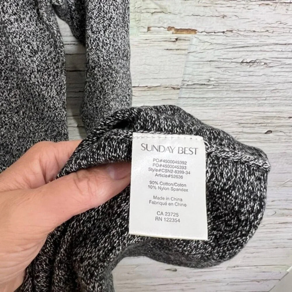 ARITZIA  SUNDAY BEST Tolle Sweater Dress gray size small - Picture 6 of 9